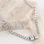 Sieraden Link Chain Men with 2 Name Charms | Stainless Steel