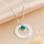 KAYA sieraden Ketting 'Circle of Life' met 1 Geboortesteen
