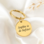 KAYA sieraden Engraved name keychain – Disc