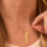 KAYA sieraden Ketting met Naam & Geboortesteen
