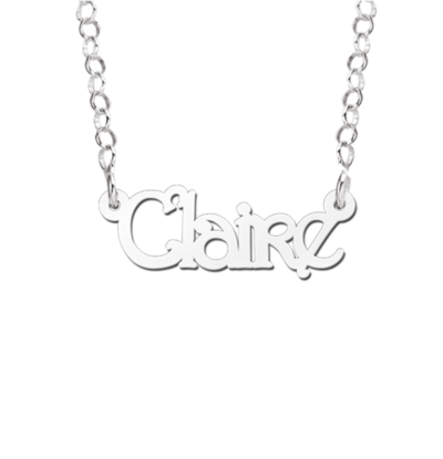 Sieraden Children's necklace with name 'Personal'