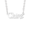 Sieraden Silver Name Necklace Child 'Personal'