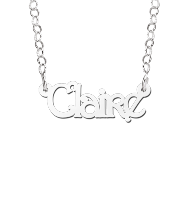 Sieraden Silver Name Necklace Child 'Personal'