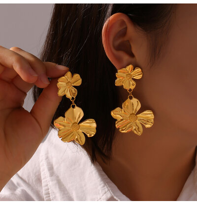 KAYA sieraden Twist Earrings - Copy - Copy - Copy - Copy