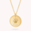 Gegraveerde sieraden Necklace with handprint and name ‘Beaded’