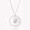 Gegraveerde sieraden Necklace with handprint and name ‘Beaded’