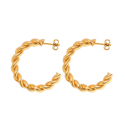 KAYA sieraden Bold Statement Earrings Rope