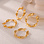 KAYA sieraden Stud Earrings Leaf | Stainless Steel    - Copy - Copy - Copy - Copy - Copy