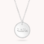 Gegraveerde sieraden Personalized Arabic name necklace | Beaded disc