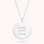 Gegraveerde sieraden Eid al-Fitr necklace with engraving | 20mm Disc