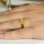 KAYA sieraden Personalized Signet Ring Men with Initials | Gold Plated