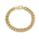 KAYA sieraden Steel Men's Bracelet Gourmet Gold | 9 mm