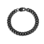 KAYA sieraden Steel Men's Bracelet Gourmet Black | 9 mm