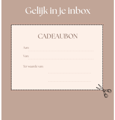 Sieraden graveren Digital Coupon - That's fun giving!