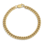 KAYA sieraden Steel Men's Bracelet Gourmet Gold | 6 mm