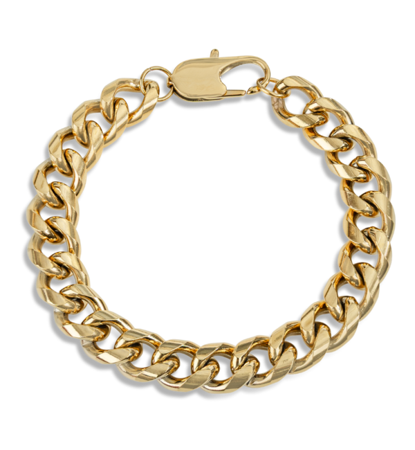 KAYA sieraden Steel Men's Bracelet Gourmet Gold | 11 mm