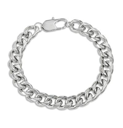 KAYA sieraden Steel Men's Bracelet Gourmet Silver | 11 mm