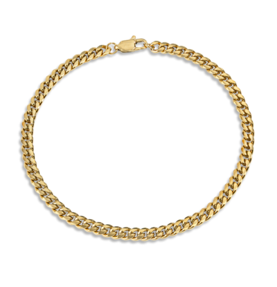 KAYA sieraden Steel Men's Bracelet Gourmet Gold | 4 mm