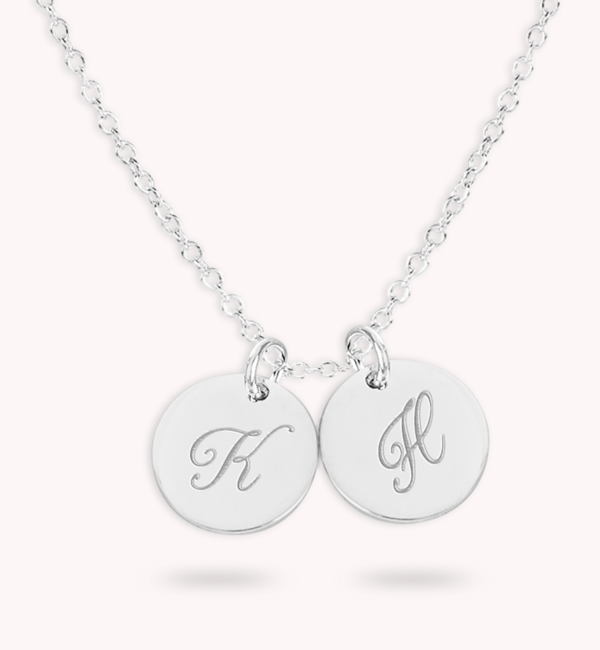 KAYA sieraden Necklace with Two Initials