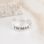 KAYA sieraden Gepersonaliseerde Heren Ring met Gravure 5 mm | Zilver