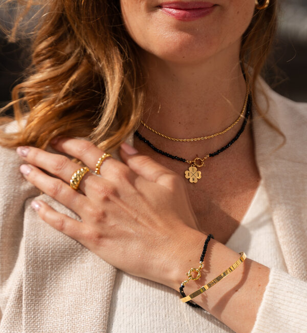 KAYA sieraden Kinderamband Bangle met Gravure