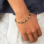 KAYA sieraden Gemstone bracelet for men | Green jade