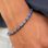 KAYA sieraden Gemstone bracelet for men | Blue lapis lazuli