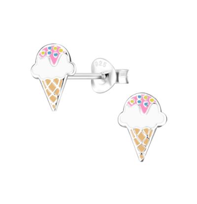 KAYA sieraden Children's earrings Ice cream - Copy