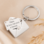KAYA sieraden “Letter” keychain with name engraving