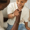 KAYA sieraden Vader en Zoon Edelsteen Armbandenset | Groene Jade