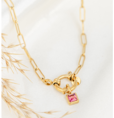 KAYA sieraden Birthstone Link Chain