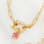 KAYA sieraden Birthstone Link Chain | Stainless Steel
