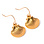 KAYA sieraden Shell Earrings 'Sandy Kisses' | Stainless Steel