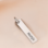 KAYA sieraden Losse naambedel | Sleutelhanger | Stainless Steel
