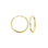 KAYA sieraden Creolen 'Gold Hoops' 16mm | Verguld