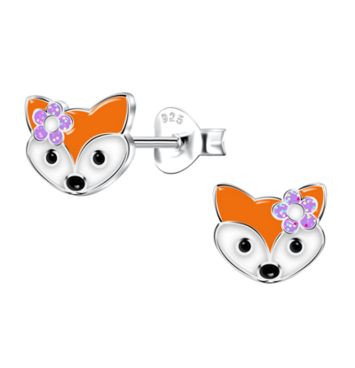 KAYA sieraden Children's earrings 'Fox'