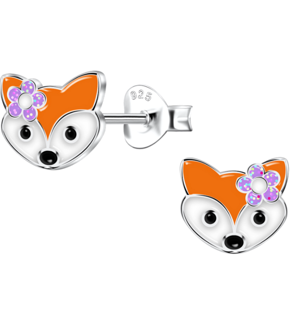 KAYA sieraden Children's earrings 'Fox'