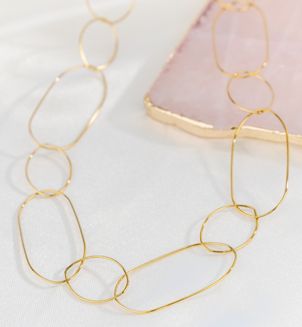 KAYA sieraden Statement necklace 'Born to Shine' | Stainless Steel