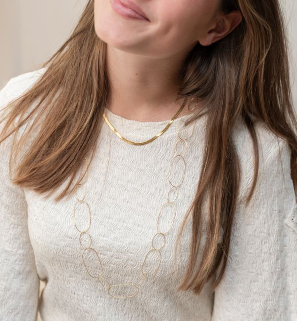 KAYA sieraden Statement necklace 'Born to Shine' | Stainless Steel