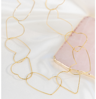 KAYA sieraden Statement ketting 'Boyfriend material'