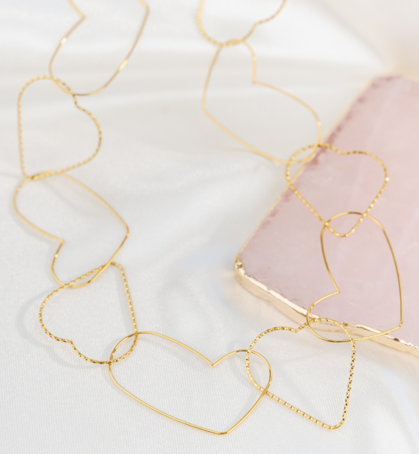 KAYA sieraden Statement ketting 'Boyfriend material' | Stainless Steel
