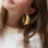 KAYA sieraden Statement Earrings 'Own It Baby' Large | Stainless Steel