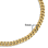 KAYA sieraden Schakelarmband Dames l 4 mm Goud