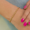 KAYA sieraden Bracelet Set Ladies 'Golden Pearls' | Stainless Steel