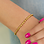 KAYA sieraden Armband Set Dames 'Golden Pearls'  | Stainless Steel