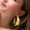 KAYA sieraden Statement Oorringen 'Own It Baby'  6 cm | Stainless Steel