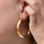 KAYA sieraden Statement Earrings 'Own It Baby' Medium | Stainless Steel - Copy