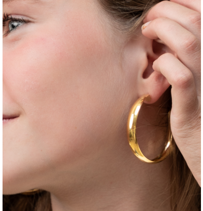 KAYA sieraden Statement Earrings 'Own It Baby' Medium