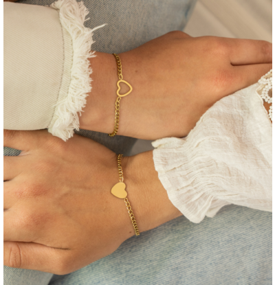 KAYA sieraden Sisters' bracelets set 'Forever Connected'
