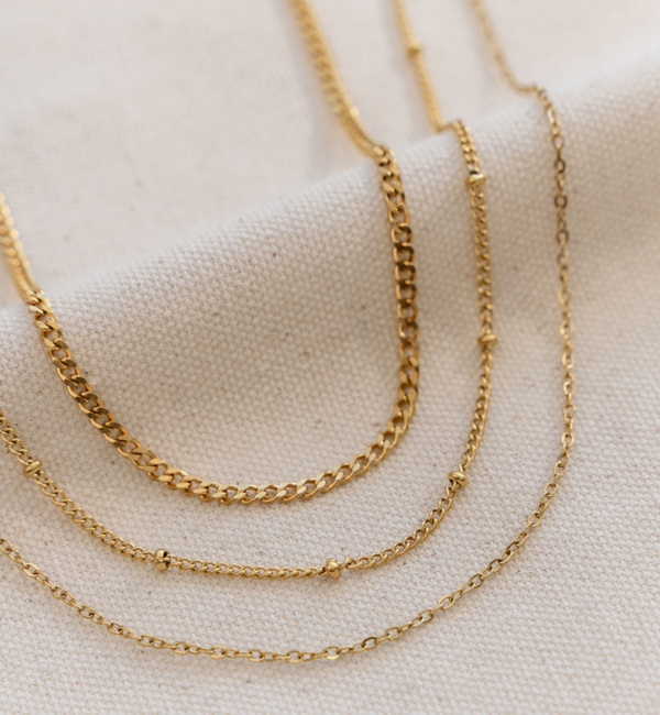 KAYA sieraden Losse Ketting | Stainless Steel